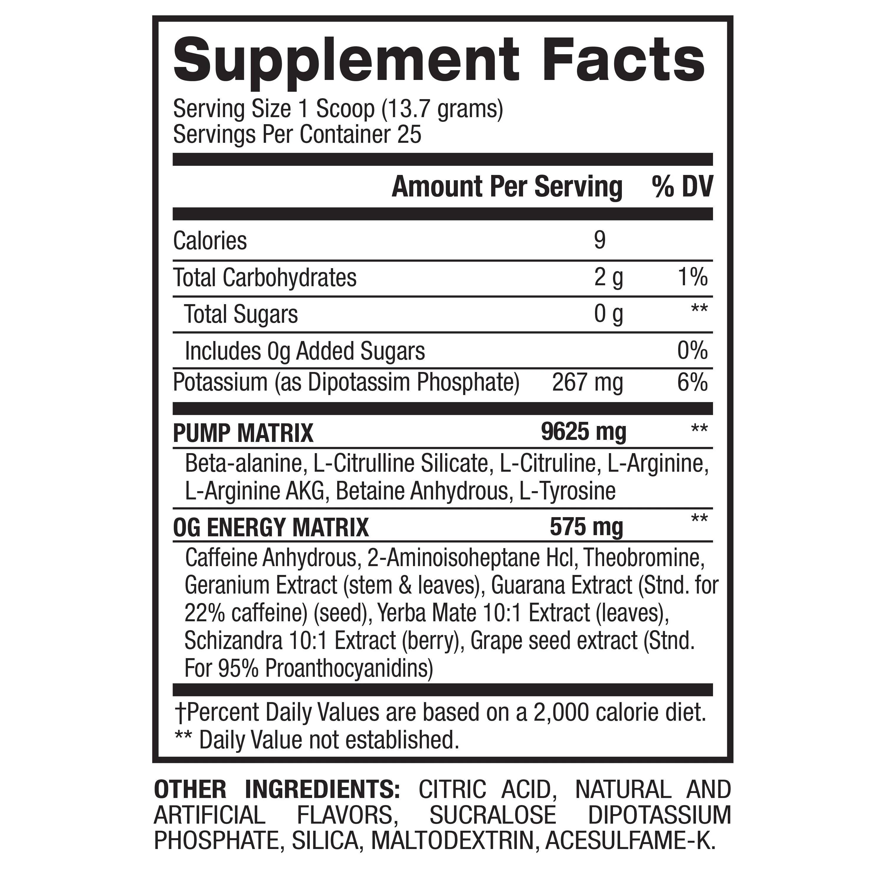 1.M.R™ - OG Pre-Workout Formula - Image 8